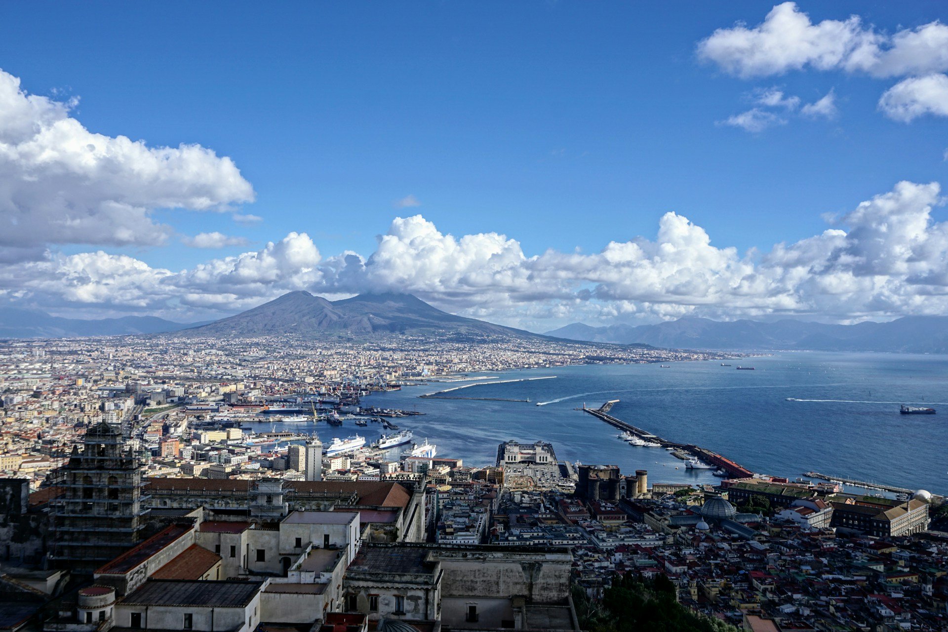 View of Naples, Italy